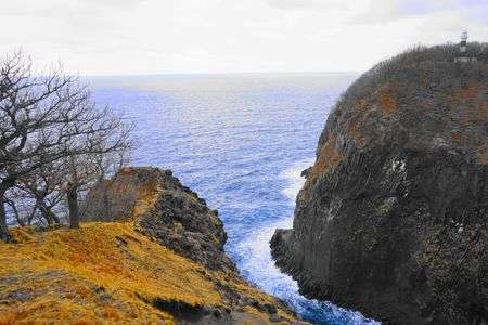 知床　フレペの滝近辺2