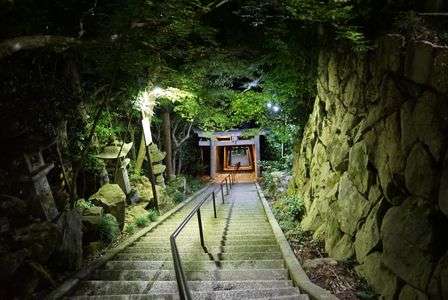 夜の神社