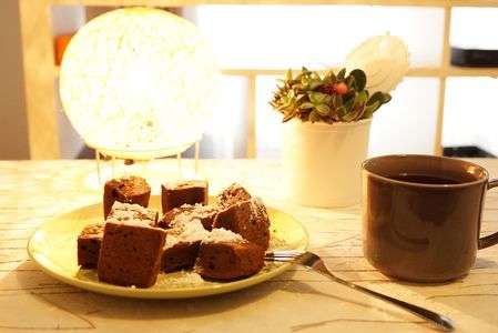 コーヒーとガトーショコラ