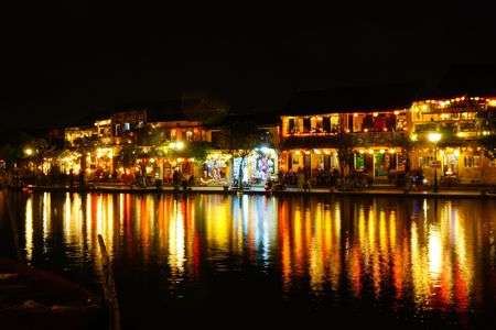 ホイアンの夕景