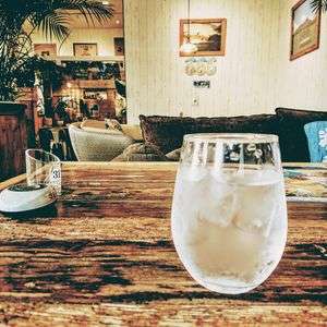 ハワイアンカフェにて