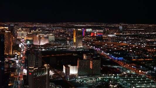 ラスベガス夜景