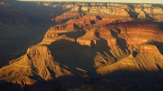 グランドキャニオン　夕暮れ