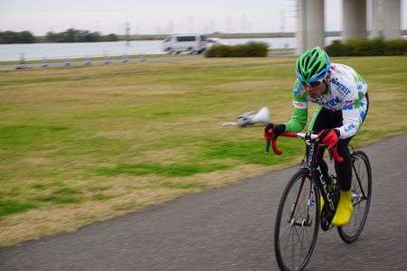 進軍、ロードバイク。
