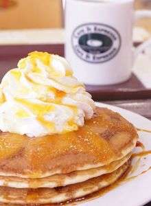 夏みかんパンケーキ♪