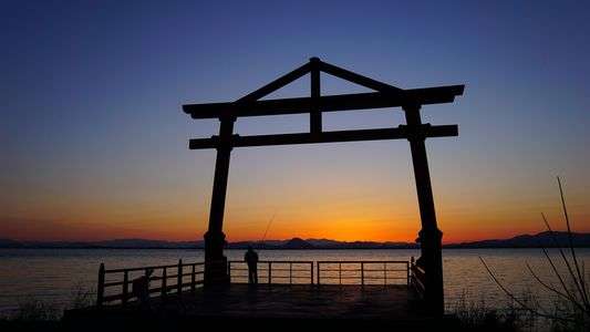 太陽を釣る・・・