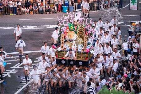 博多祇園山笠　二番山笠　西流
