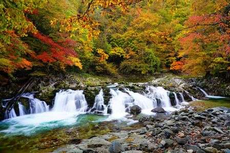 秋のせせらぎ街道