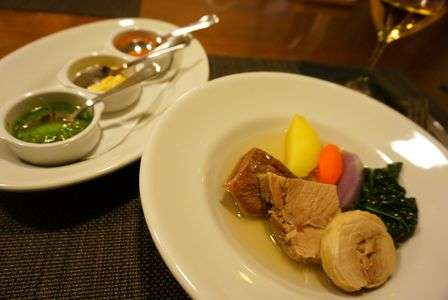 母とのディナー