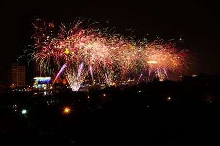 台湾　高雄市　2016　元宵節花火大会