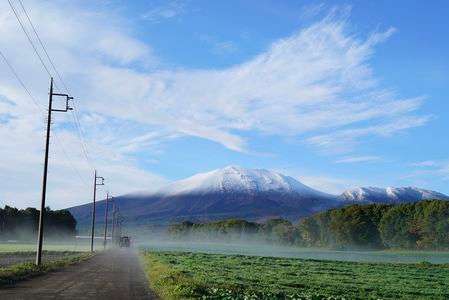 浅間の朝