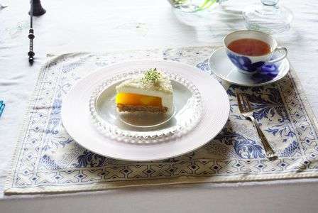 作った後のお楽しみ。お茶time