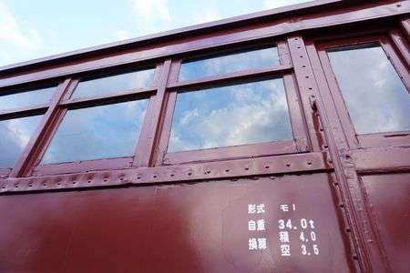 昔の電車と今の空