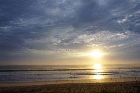 東海岸の夜明け