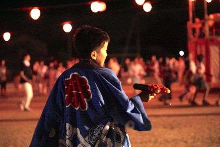 盆おどり 男の子
