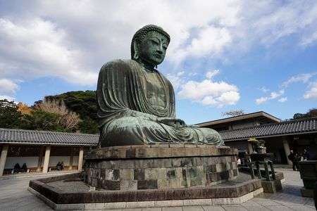 胎内を拝観できる鎌倉大仏！