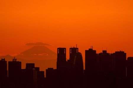 東京夕景
