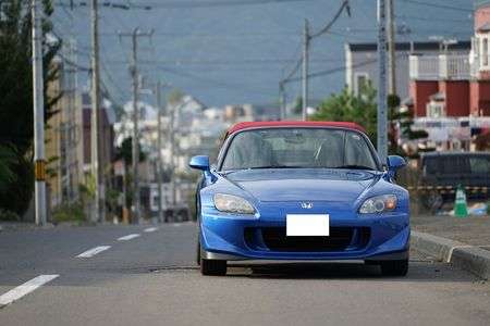 老朽化したソフトトップを交換