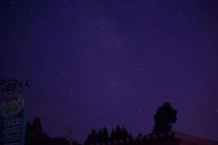 田舎の星空