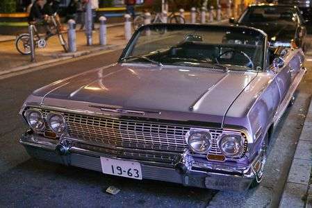 街で見かけたアメ車