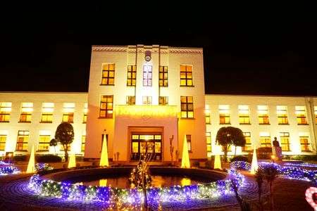 豊郷小学校　イルミネーション