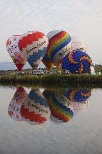 離陸前のバルーン