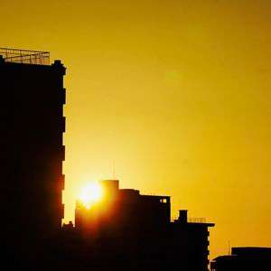 都会の初日の出2017