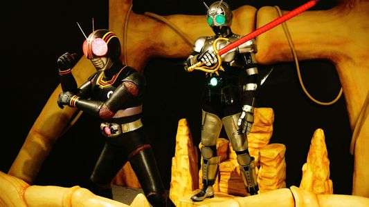 仮面ライダーBLACK&シャドームーン　東映太秦映画村内