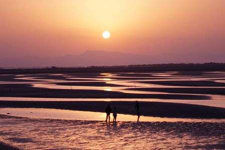 真玉海岸〜夕日100選〜