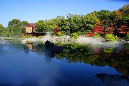 庭園のショータイム③