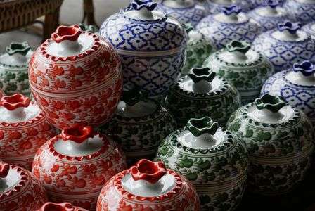 アユタヤの骨董市にて