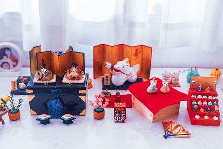 ドールハウス雛です