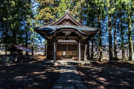 田舎の神社