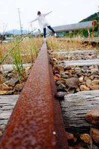 赤錆びたレール