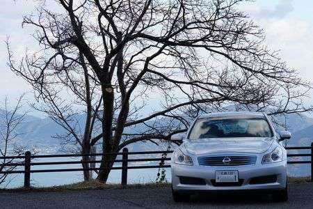スカイラインでスカイラインを（野呂山・さざなみスカイライン）