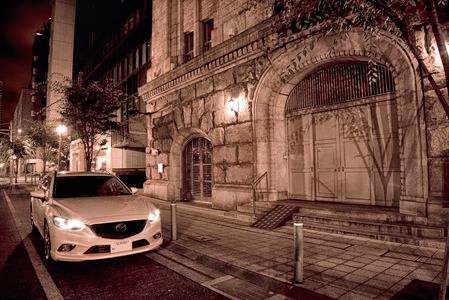 真夜中の神戸にて