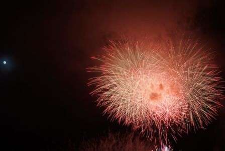 初めての花火撮影