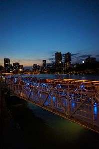 夕暮れの天満橋