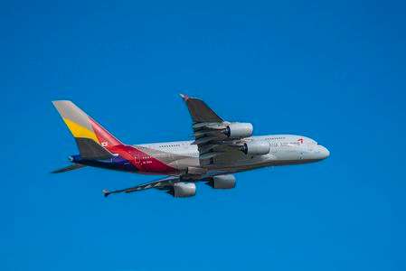 エアバス　A380　成田空港　さくらの丘