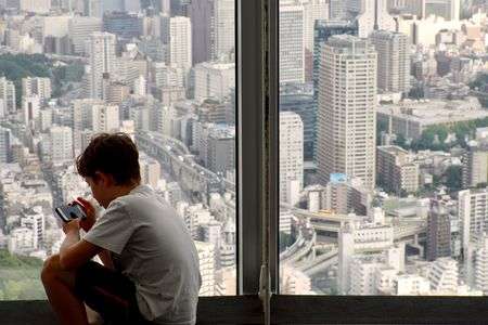 ガラス越しの向こうにある東京-４