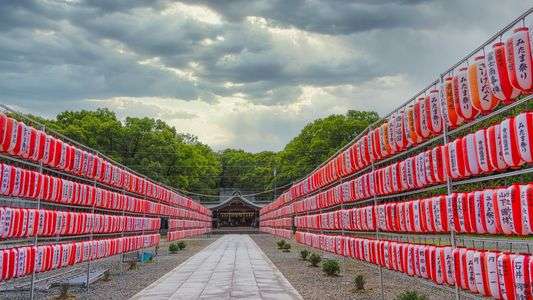 香川県善通寺　護国神社　みたま祭り