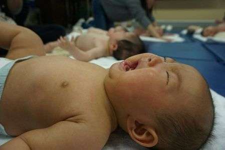 4ヶ月の娘っ子ちゃん 