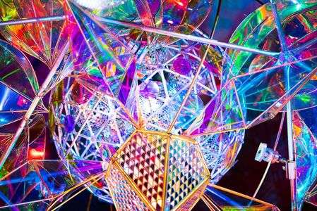 すみだ水族館のイルミネーション