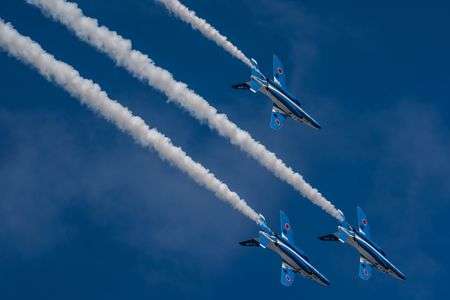 築城基地 航空祭2025 ブルーインパルス