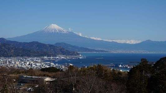 日本平からの富士山