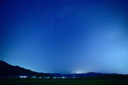 星がきれいだったので