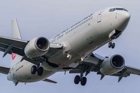 小松空港でテスト撮影