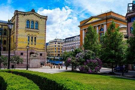 オスロの旧型トラム