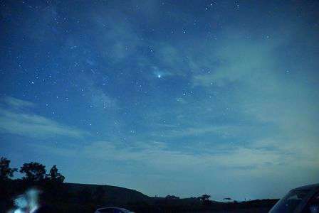 初めての星空撮影