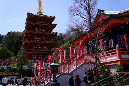 高幡不動尊にお参りに行ってきました。